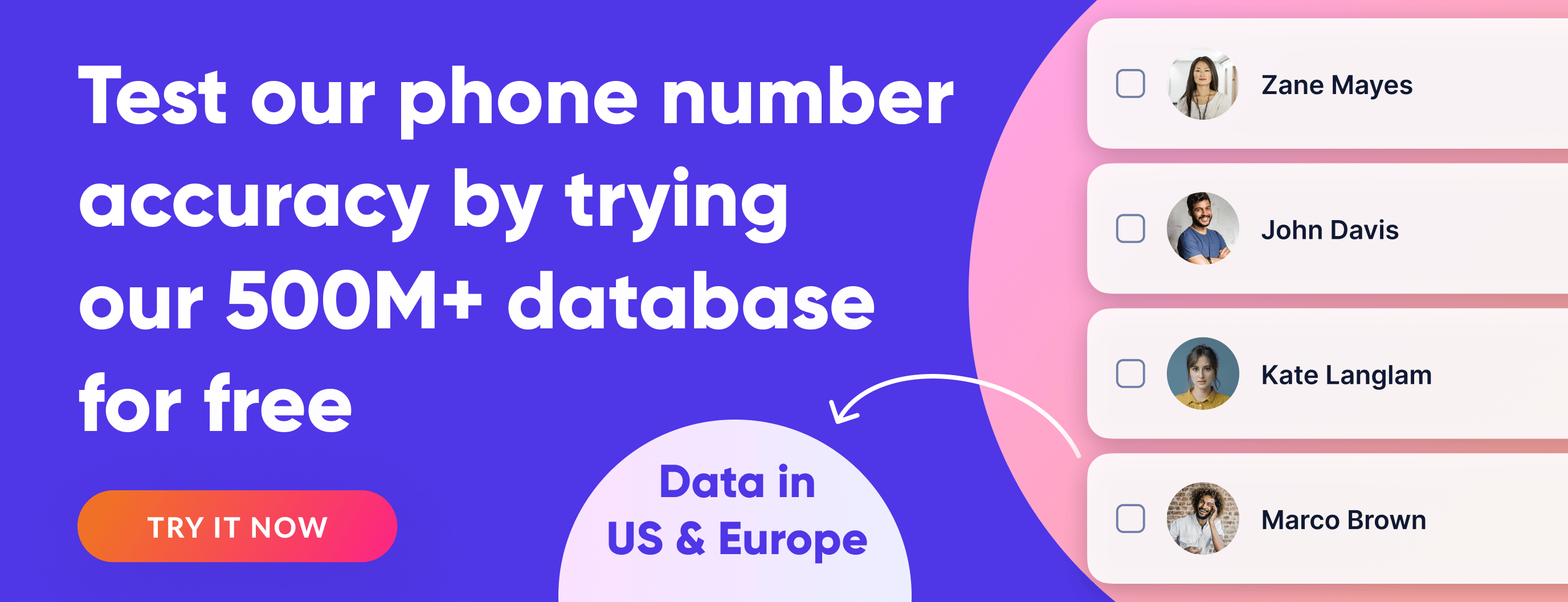 Blog CTA graphic - Test our phone number accuracy